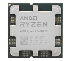 AMD RYZEN 5 7600X3D 4.1GHz - TRAY / Turbo 4.7GHz / 6C12T / L2 6MB / L3 96MB / AM5 / Zen4 / 65W