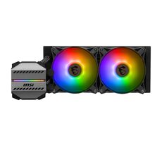 MSI MAG Core Liquid M240 čierna / 2x 120mm / 20 dB @ 2000 RPM / AMD + Intel