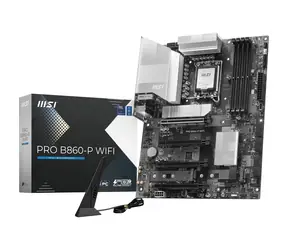 MSI PRE B860-P WIFI / B860 / LGA 1851 / 4X DDR5 / PCIEx 16 / 5GLAN / Wi-Fi / ATX