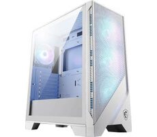 MSI MAG FORGE 320R AIRFLOW biela / ATX / 2x USB-A 3.2 / 4X 120mm ARGB / priehľadná bočnica / bez zdroja