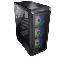 COUGAR Archon 2 Mesh RGB čierna / PC skriňa / ATX / micro-ATX / mini-ITX / RGB / priehľadná bočnica / Zdroj 600w