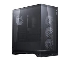 ADATA XPG INVADER čierna / 2x USB 3.2 / bez zdroja / priehľadná bočnica