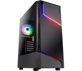 COUGAR MX360 čierna / ATX / micro-ATX / mini-ITX / RGB / priehľadná bočnica / bez zdroja