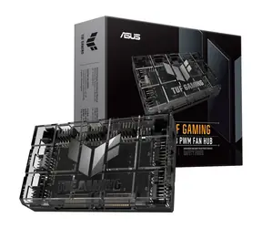 Asus TUF Gaming ARGB Controller / 6x 4-Pin pre ventilátory / 6x 3-Pin ARGB / 2x SATA pre napájanie / RGB osve