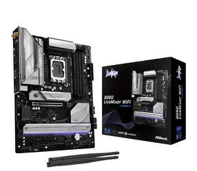 ASRock B860 LiveMixer WiFi / B860 / LGA 1851 / 4X DDR5 / PCIEx 16 / 2.5 GLAN / Wi-Fi / ATX
