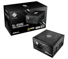 ASRock Steel Legend SL-650G / ATX / 650W / 80 PLUS Gold / 135 mm / Modulárny
