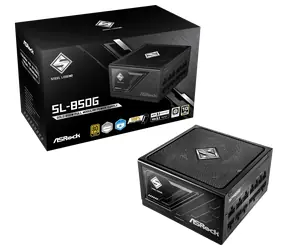 ASRock Steel Legend SL-850G / ATX / 850W / 80 PLUS Gold / 135 mm / Modulárny