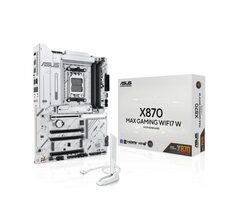 Asus MAX GAMING X870 WIFI7 biela / X870 / 4X DDR5 / 1x 2.5 GLAN / Wi-Fi 7 / ATX
