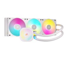 Corsair iCUE LINK Titan RGB biela / 3x 120mm / 36dB / 300-2100 RPM / 73.5CFM / Intel + AMD