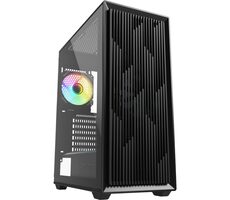 Sharkoon VK2 RGB čierna / ATX / 2x USB 3.0 / 4X 120mm / bez zdroja / priehľadná bočnica