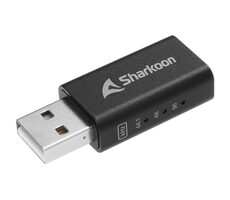 Sharkoon Gaming DAC Pro S V3 čierna / externá zvuková karta / USB / 96kHz / 24 bitov