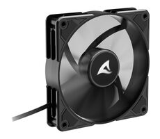 Sharkoon SilentStorm BW120 PWM čierna / vetráčik / 120mm / RGB / 28 dBA / 1400 RPM / 89.06 m3h