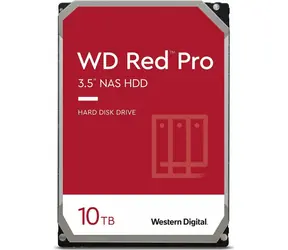 WD Red Pro WD103KFBX 10TB / HDD / 3.5" / SATA 6GBs / čítanie: 267MBps / zápis: 267MBps / 7200RPM / 512MB cashe