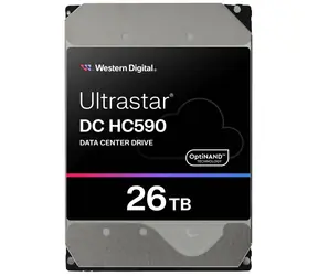 WD Ultrastar DC HC590 26TB / HDD / 3.5 "/ SATA 6Gbs / 7200RPM / 512MB cashe 