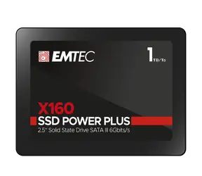EMTEC X160 SSD Power PLUS 1TB / SSD / SATA3 2,5" / čítanie: 520MBs / zápis: 500MBs