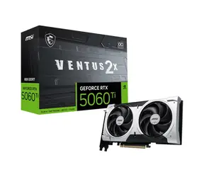 MSI Nvidia GeForce RTX 5060 Ti 8G Ventus 2X OC PLUS, 3xDP, 1xHDMI