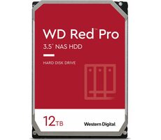 WD Red Pro 12TB / HDD / 3.5" SATA III / 7 200 rpm / 512MB cache / 5y / pre NAS