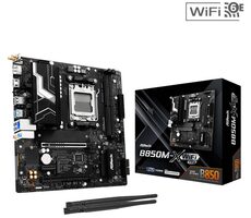 ASRock B850M-X Wifi R2.0 / AMD B850 / DDR5 / SATA III / USB 3.2 / 2.5 GLAN / Wi-Fi 6E / sc.AM5 / mATX
