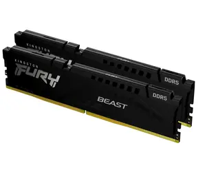 Kingston Fury Beast Black 64GB (2x 32GB) DDR5 5600MHz / CL36 / DIMM / EXPO / XMP / 1.35V