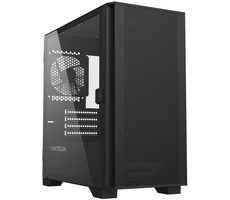 Montech AIR 100 LITE čierna / Micro ATX / 4X USBA / 2x 120mm / bez zdroja / priehľadná bočnica