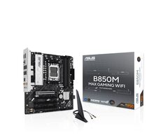Asus B850 MAX GAMING WIFI / B850 / 4X DDR5 / 1x GLAN / Wi-Fi 6 / mATX