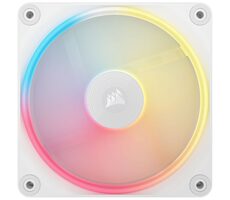 Corsair LX120- R RGB biela / iCUE LINK / 120 mm / 36 dB @ 2400 RPM / 70 CFM / PWM