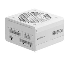 Corsair RM850e biela / 850W / 80PLUS Gold / Plne modulárne / 120 mm / Aktívne PFC