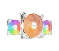 be quiet! Light Wings LX ARGB PWM 3ks biela / 120 mm / 30.9 dB @ 2100 RPM / 61.8 CFM / PWM