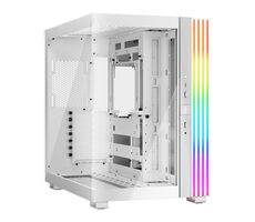 be quiet! Light Base 600 DX ARGB biela / ATX / 2x USB-A / 1x USB-C / bez zdroja / priehľadná bočnica