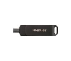 Patriot RAGE R550 32GB čierna / Flash Disk / USB 3.2 / USB-A / USB-C / Prenosová rýchlosť až 100 MBs