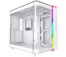 Rozbalené - Montech KING 95 biela / ATX / 2x USB-A 3.0 / 1x USB-C 3.0 / bez zdroja / priehľadná bočnica / rozbalené