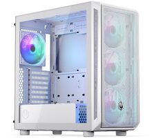 Endorfy Arx 700 ARGB biela / Mid tower / ATX / 4X 120mm / 2x USB-A / 1x USB-C / mesh panel / priehľadná bočníce / bez zdro