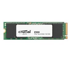 CRUCIAL E100 480GB / M.2 SSD 2280 / PCIe 4.0 / R:4700MBs / W:2500MBs / 3y