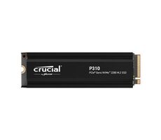 CRUCIAL P310 2TB / M.2 SSD 2280 / PCIe 4.0 / R:7100MBs / W:6000MBs / Heatsink / 5y
