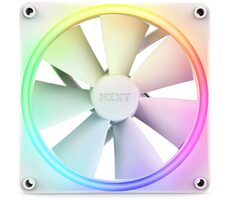 NZXT F140 RGB DUO 2ks biela / 140mm / Fluid Dynamic Bearing / 1800 RPM / 84.75 CFM / 4-Pin PWM