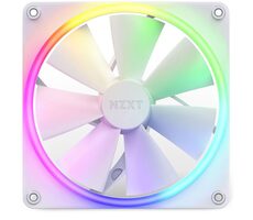 NZXT F140 RGB TWIN 2ks biela / 140mm / Fluid Dynamic Bearing / 1800 RPM / 89.48 CFM / 4-Pin PWM