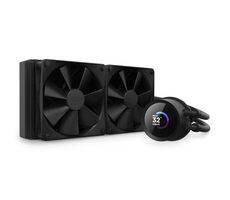 NZXT Kraken 240 čierna / 2x 120mm / Fluid Dynamic Bearing / 30.6 dB @ 1800 RPM / 78.02 CFM / AMD + Intel 