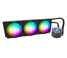 InWin NR36 ARGB AiO čierna / 3x 120mm / 1800 RPM / 82.96 CFM / 25 dB / 3-Pin + 4-Pin / AMD + Intel