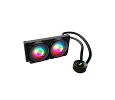 InWin MR24 ARGB AiO čierna / 2x 120mm / 2200 RPM / 60.1 CFM / 20.5 dB / 3-Pin + 4-Pin / AMD + Intel