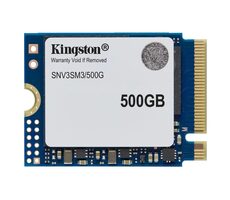Kingston NV3 SSD 500GB / M.2 2230 / PCIe 4.0 NVMe / R: 5000MBps / W: 3000MBps