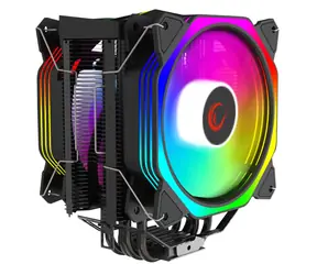 Rampage Octagon C60 čierna / 2x 120mm / TDP 180W / 29 dB @ 1800 RPM / 57 CFM / Intel + AMD 