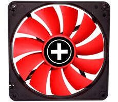 Xilence XF051 Performance C PWM Séria červená / 140mm ventilátor / 30 dB @ 1500 RPM / Hydro Bearing / 62.05 CFM / 4-Pin 
