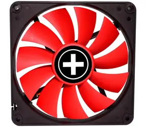 Xilence XF051 Performance C PWM Séria červená / 140mm ventilátor / 30 dB @ 1500 RPM / Hydro Bearing / 62.05 CFM / 4-Pin 