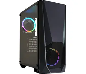 Xilence Xilent Blast čierna / ATX / 1x USB-A 2.0 / 2x USB-A 3.0 / 2x 120mm ARGB / bez zdroja / priehľadná bočnica