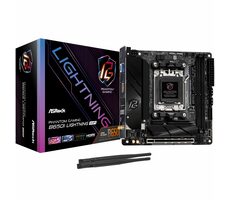 Zanovne - ASRock B650I Lightning WiFi / B650 / 2x DDR5 / PCIEx16 / 2.5GLAN / Wi-Fi / mini-ITX / zánovný