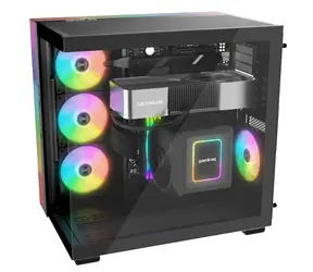 be quiet! Light Base 600 LX ARGB čierna / ATX / 2x USB-A / 1x USB-C / 4X 120mm / bez zdroja / priehľadná bočnica