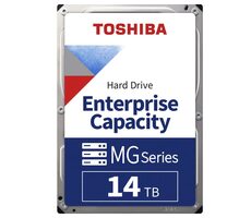 Toshiba Enterprise Capacity MG09 14TB 512e / HDD / 3.5 "/ SATA 6Gbits / 512MB cache / 7 200 rpm / Interné / 5y