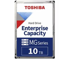 Toshiba Enterprise Capacity MG10 10TB 512e / HDD / 3.5 "/ SATA 6Gbits / 256MB cache / 7 200 rpm / Interné / 5y
