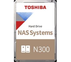 Toshiba N300 NAS 16TB / 3.5" / 7 200 rpm / 512MB cache / SATA III / CMR
