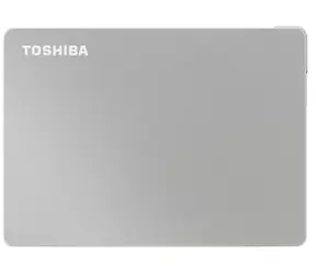 TOSHIBA CANVIO FLEX 4TB strieborná